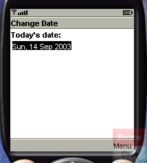 Change Date