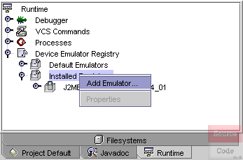 Add Emulator